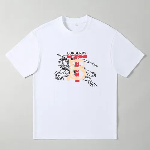 Burberry Oversize T-Shirts Short Sleeved For Men #1439862 $25.00 USD, Wholesale Replica Burberry T-Shirts