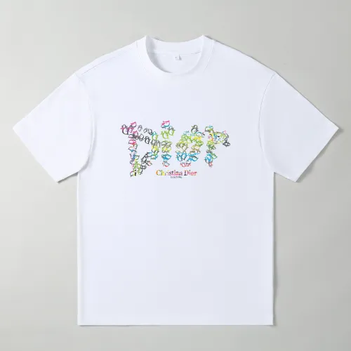 Christian Oversize T-Shirts Short Sleeved For Men #1439870 $25.00 USD, Wholesale Replica Christian Dior T-Shirts