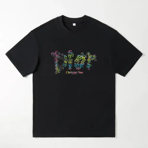 Christian Oversize T-Shirts Short Sleeved For Men #1439871 $25.00 USD, Wholesale Replica Christian Dior T-Shirts