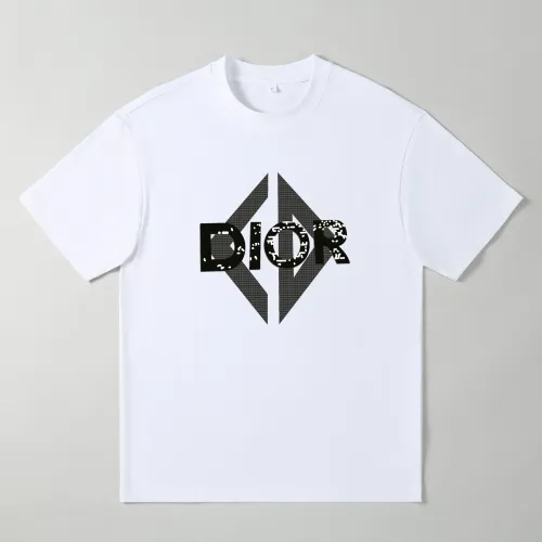 Christian Oversize T-Shirts Short Sleeved For Men #1439874 $25.00 USD, Wholesale Replica Christian Dior T-Shirts