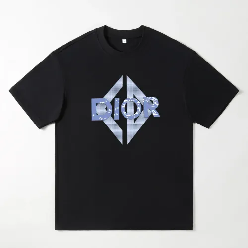 Christian Oversize T-Shirts Short Sleeved For Men #1439875 $25.00 USD, Wholesale Replica Christian Dior T-Shirts