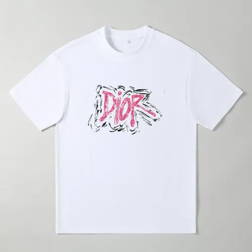 Christian Oversize T-Shirts Short Sleeved For Men #1439876 $25.00 USD, Wholesale Replica Christian Dior T-Shirts