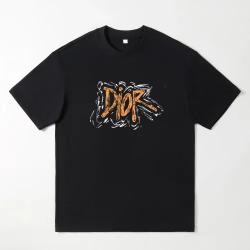 Christian Oversize T-Shirts Short Sleeved For Men #1439877 $25.00 USD, Wholesale Replica Christian Dior T-Shirts