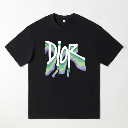 Christian Oversize T-Shirts Short Sleeved For Men #1439879 $25.00 USD, Wholesale Replica Christian Dior T-Shirts