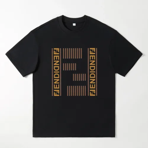 Fendi Oversize T-Shirts Short Sleeved For Men #1439883 $25.00 USD, Wholesale Replica Fendi T-Shirts