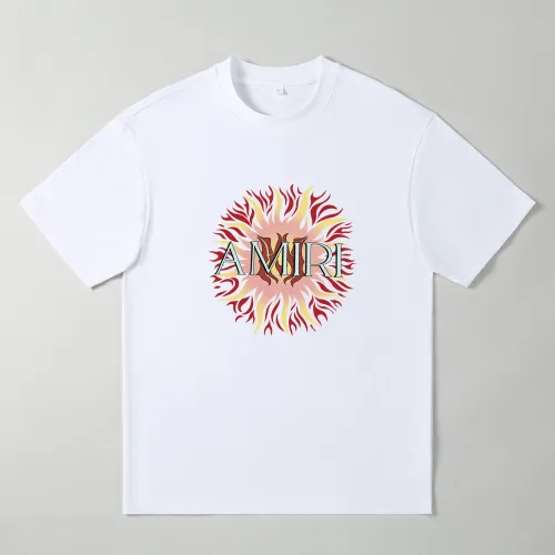 Amiri T-Shirts Short Sleeved For Men #1439908 $25.00 USD, Wholesale Replica Amiri T-Shirts