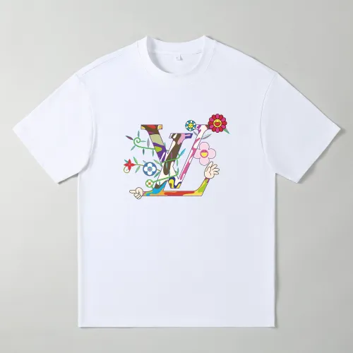 Louis Vuitton LV Oversize T-Shirts Short Sleeved For Men #1439916 $25.00 USD, Wholesale Replica Louis Vuitton LV T-Shirts