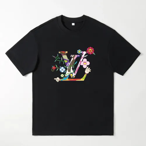 Louis Vuitton LV Oversize T-Shirts Short Sleeved For Men #1439917 $25.00 USD, Wholesale Replica Louis Vuitton LV T-Shirts