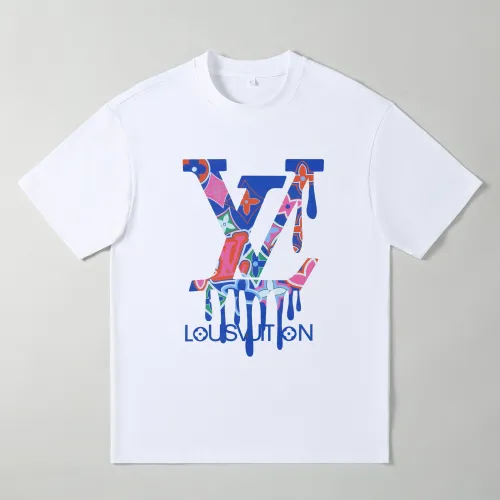 Louis Vuitton LV Oversize T-Shirts Short Sleeved For Men #1439918 $25.00 USD, Wholesale Replica Louis Vuitton LV T-Shirts