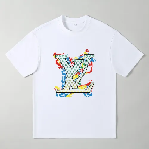 Louis Vuitton LV Oversize T-Shirts Short Sleeved For Men #1439920 $25.00 USD, Wholesale Replica Louis Vuitton LV T-Shirts