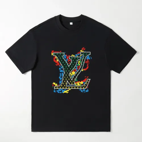 Louis Vuitton LV Oversize T-Shirts Short Sleeved For Men #1439921 $25.00 USD, Wholesale Replica Louis Vuitton LV T-Shirts