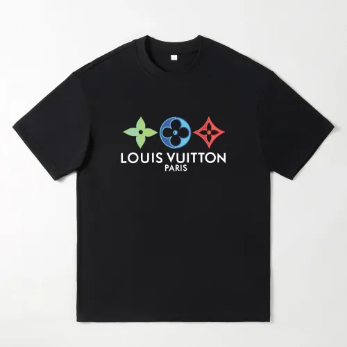 Louis Vuitton LV Oversize T-Shirts Short Sleeved For Men #1439929 $25.00 USD, Wholesale Replica Louis Vuitton LV T-Shirts