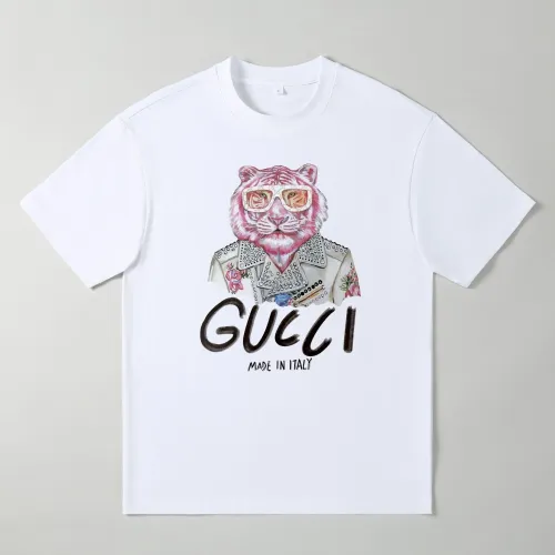 Gucci Oversize T-Shirts Short Sleeved For Men #1439950 $25.00 USD, Wholesale Replica Gucci T-Shirts