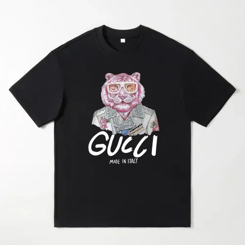 Gucci Oversize T-Shirts Short Sleeved For Men #1439951 $25.00 USD, Wholesale Replica Gucci T-Shirts
