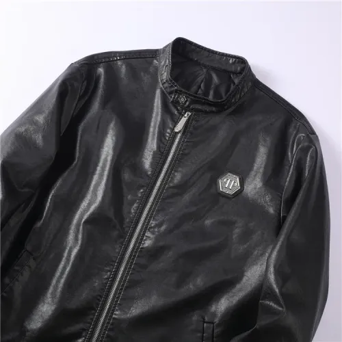 Replica Philipp Plein PP Jackets Long Sleeved For Men #1439967 $88.00 USD for Wholesale