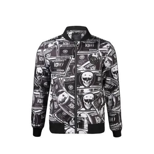 Philipp Plein PP Jackets Long Sleeved For Men #1439988 $68.00 USD, Wholesale Replica Philipp Plein PP Jackets