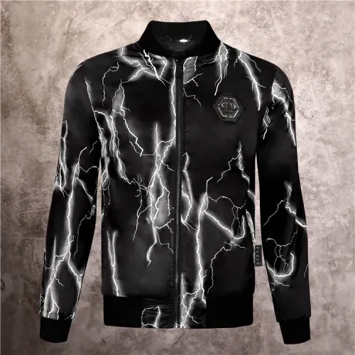 Philipp Plein PP Jackets Long Sleeved For Men #1439992 $68.00 USD, Wholesale Replica Philipp Plein PP Jackets