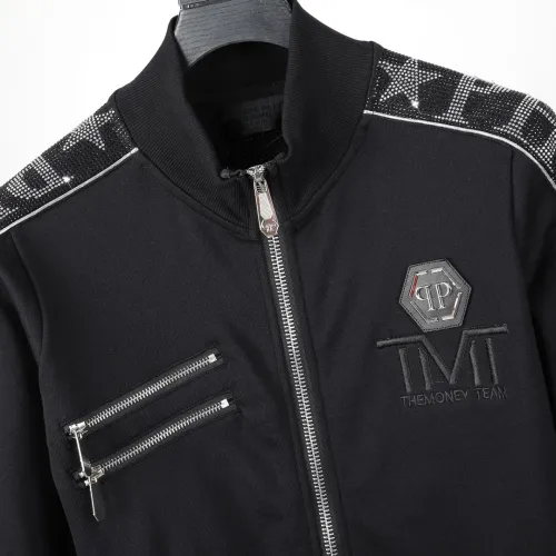 Replica Philipp Plein PP Tracksuits Long Sleeved For Men #1439996 $118.00 USD for Wholesale