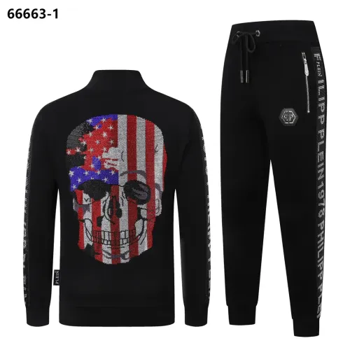 Philipp Plein PP Tracksuits Long Sleeved For Men #1440012 $102.00 USD, Wholesale Replica Philipp Plein PP Tracksuits