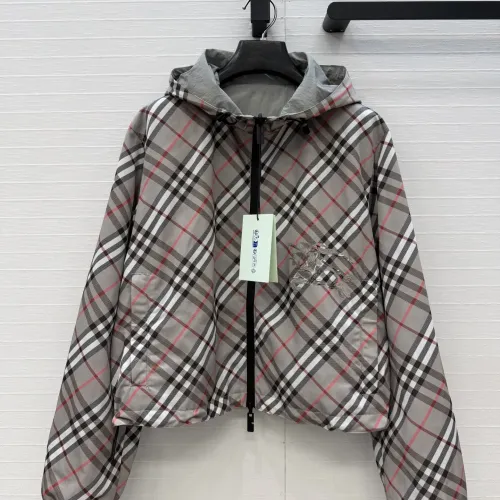 Burberry Jackets Long Sleeved For Women #1440027 $128.00 USD, Wholesale Replica Burberry Jackets