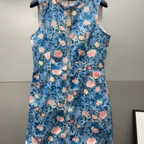Louis Vuitton LV Dresses Sleeveless For Women #1440065 $76.00 USD, Wholesale Replica Louis Vuitton LV Dresses