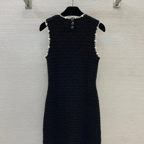 Replica Chanel Dresses Sleeveless For Women #1440093 $140.00 USD for Wholesale