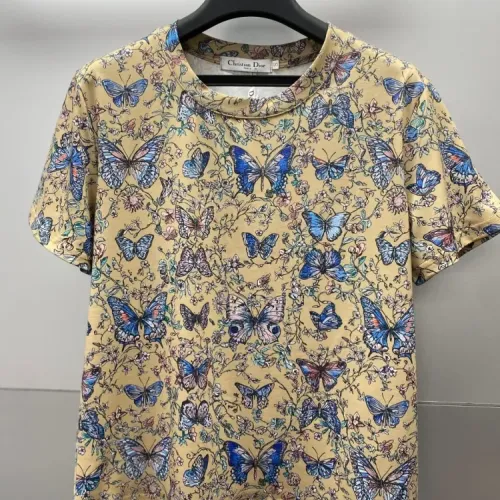 Christian Dior T-Shirts Short Sleeved For Women #1440107 $48.00 USD, Wholesale Replica Christian Dior T-Shirts