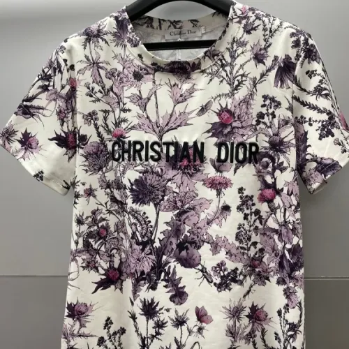 Christian Dior T-Shirts Short Sleeved For Women #1440110 $48.00 USD, Wholesale Replica Christian Dior T-Shirts