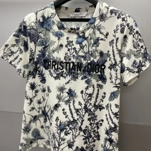 Christian Dior T-Shirts Short Sleeved For Women #1440112 $48.00 USD, Wholesale Replica Christian Dior T-Shirts