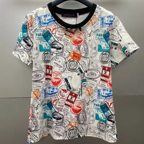 Louis Vuitton LV T-Shirts Short Sleeved For Women #1440115 $52.00 USD, Wholesale Replica Louis Vuitton LV T-Shirts