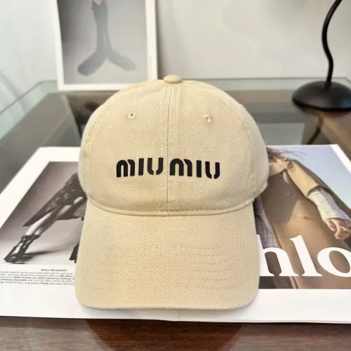 MIU MIU Caps #1440136 $25.00 USD, Wholesale Replica MIU MIU Caps