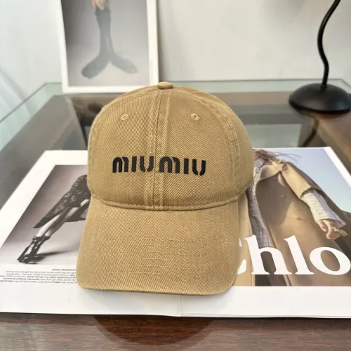 MIU MIU Caps #1440137 $25.00 USD, Wholesale Replica MIU MIU Caps