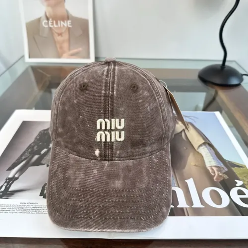 MIU MIU Caps #1440206 $27.00 USD, Wholesale Replica MIU MIU Caps