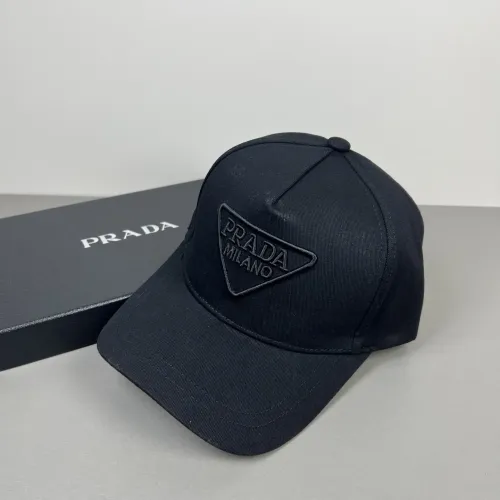 Prada Caps #1440338 $25.00 USD, Wholesale Replica Prada Caps
