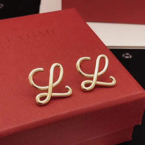 Replica LOEWE Earrings For Women #1440436 $25.00 USD for Wholesale