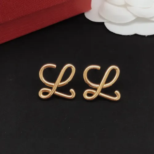 Replica LOEWE Earrings For Women #1440436 $25.00 USD for Wholesale