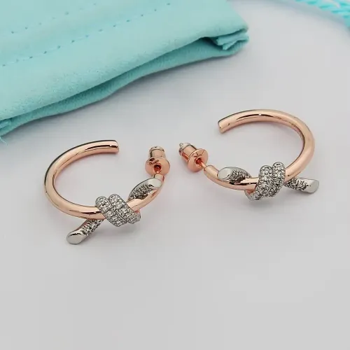 Tiffany Earrings For Women #1440445 $25.00 USD, Wholesale Replica Tiffany Earrings