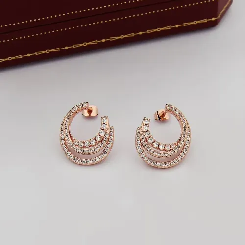 Cartier Earrings For Women #1440447 $27.00 USD, Wholesale Replica Cartier Earrings