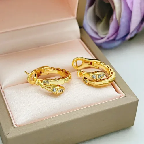 Bvlgari Earrings For Women #1440501 $34.00 USD, Wholesale Replica Bvlgari Earrings
