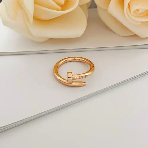 Cartier Rings In Rose Gold #1440525 $25.00 USD, Wholesale Replica Cartier Rings