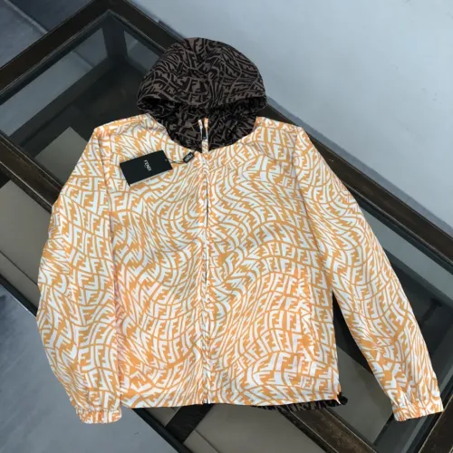 Fendi Jackets Long Sleeved For Men #1440547 $98.00 USD, Wholesale Replica Fendi Jackets