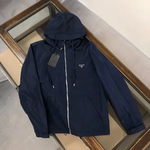 Prada Jackets Long Sleeved For Men #1440567