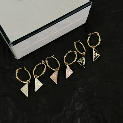 Replica Prada Earrings For Women #1440575 $36.00 USD for Wholesale