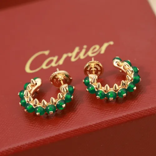 Cartier Earrings For Women #1440606 $45.00 USD, Wholesale Replica Cartier Earrings