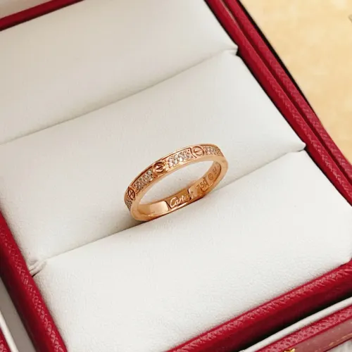 Cartier Rings In Rose Gold For Women #1440609 $34.00 USD, Wholesale Replica Cartier Rings