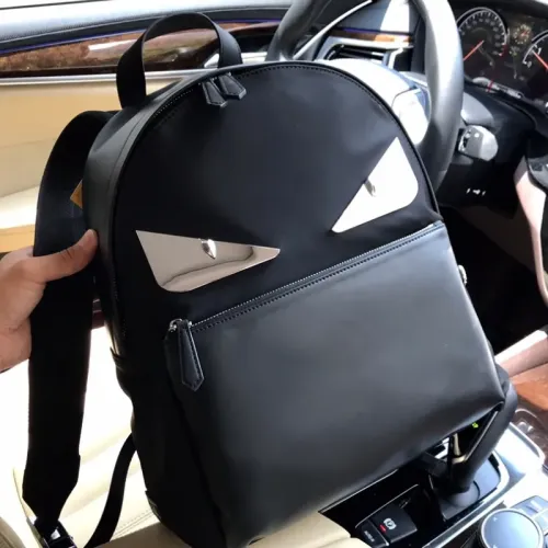 Fendi AAA Man Backpacks #1440614 $102.00 USD, Wholesale Replica Fendi AAA Man Backpacks