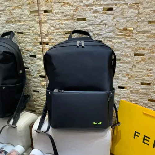 Fendi AAA Man Backpacks #1440619 $102.00 USD, Wholesale Replica Fendi AAA Man Backpacks