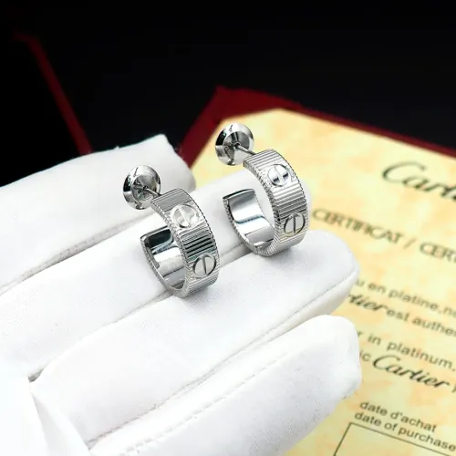 Cartier Earrings For Women #1440623 $25.00 USD, Wholesale Replica Cartier Earrings
