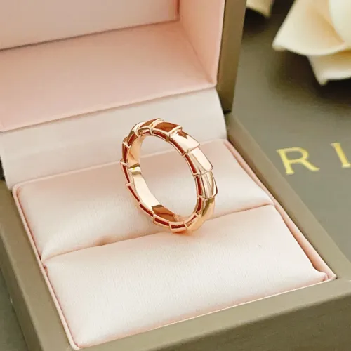 Bvlgari Rings In Rose Gold #1440778 $29.00 USD, Wholesale Replica Bvlgari Rings
