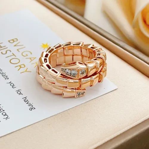 Bvlgari Rings In Rose Gold #1440782 $32.00 USD, Wholesale Replica Bvlgari Rings